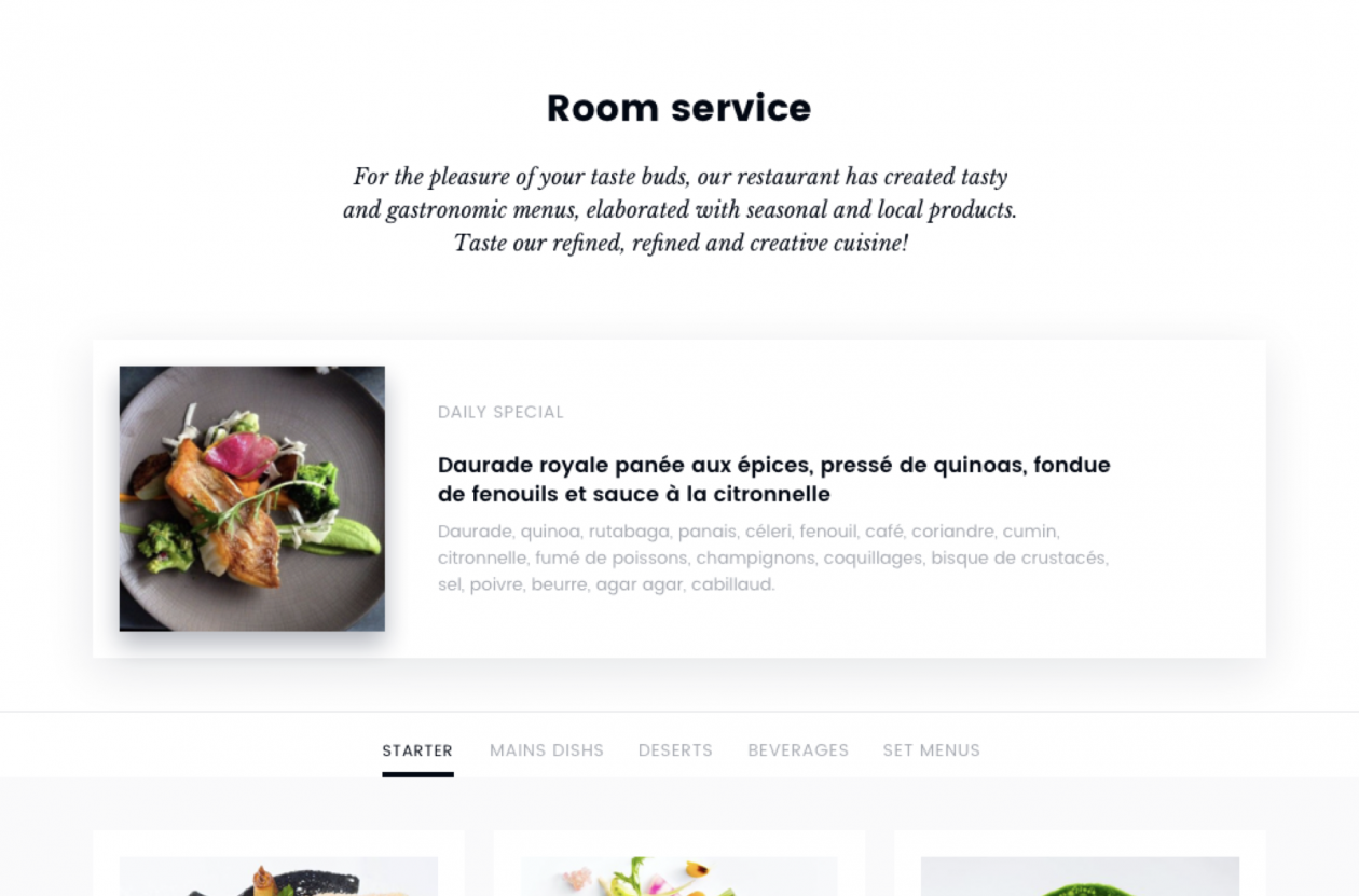 OneTouch Hospitality - Home